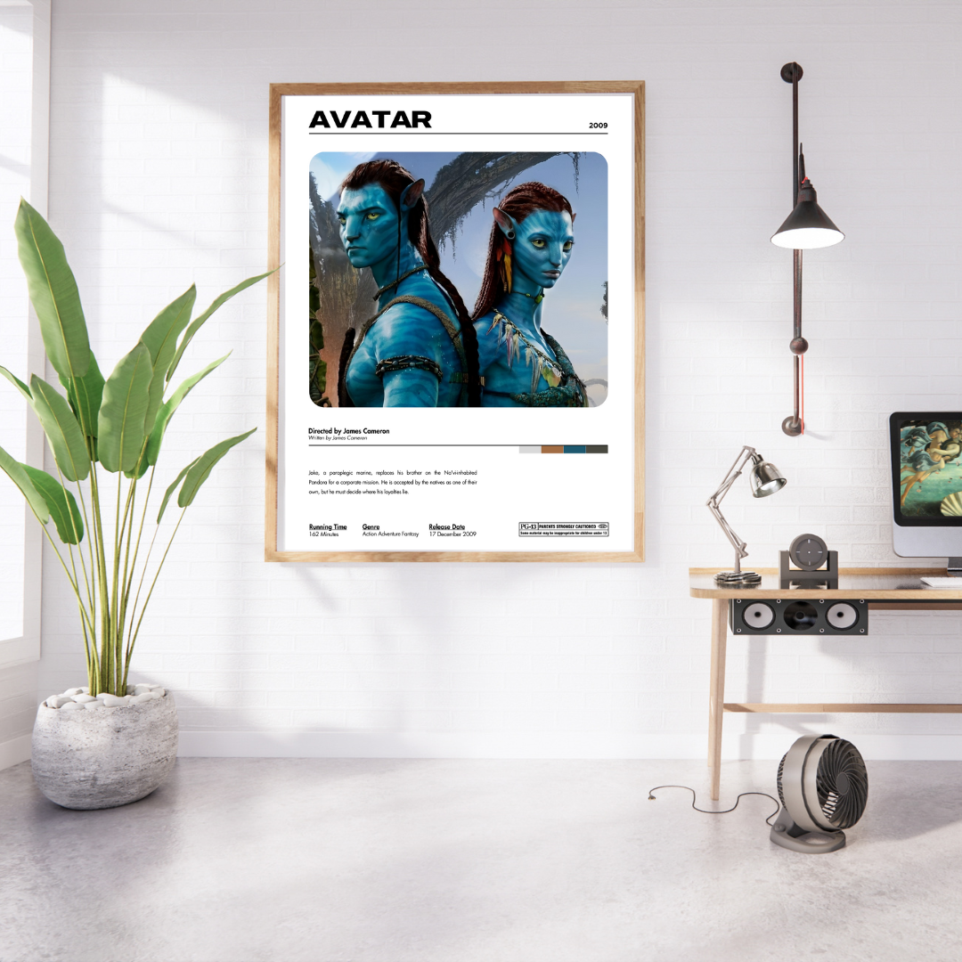 Avatar 2009 Movie Poster A5 A4 A3 Unframed