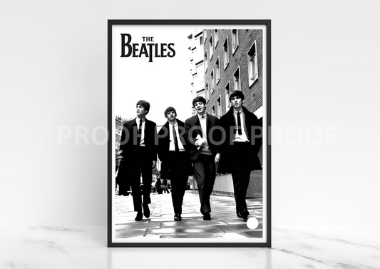 The Beatles Band Poster / Music Legend / Music Poster / John Lennon
