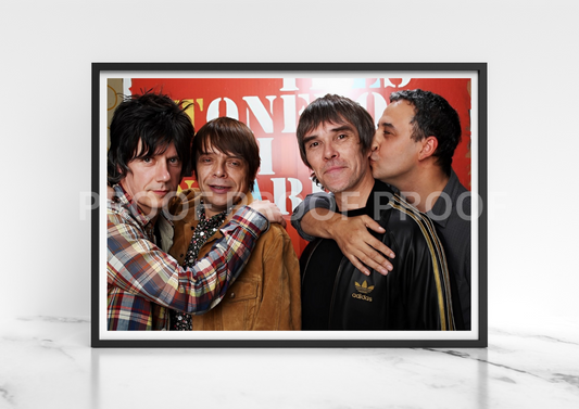 Stone Roses Band Poster  / Ian Brown Poster / Music Legend / Music Poster