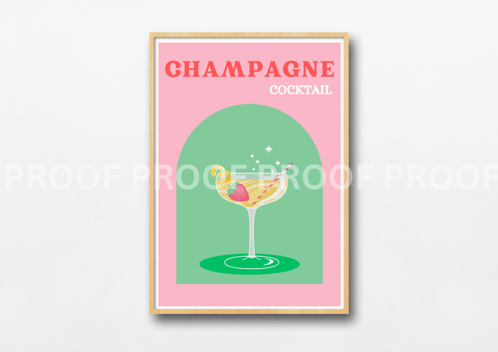 COLOURFUL RETRO COCKTAIL ART POSTERS A5 A4 A3 BAR KITCHEN POSTER